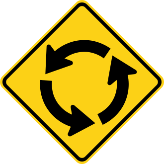 Roundabout Ahead — круговое движение впереди